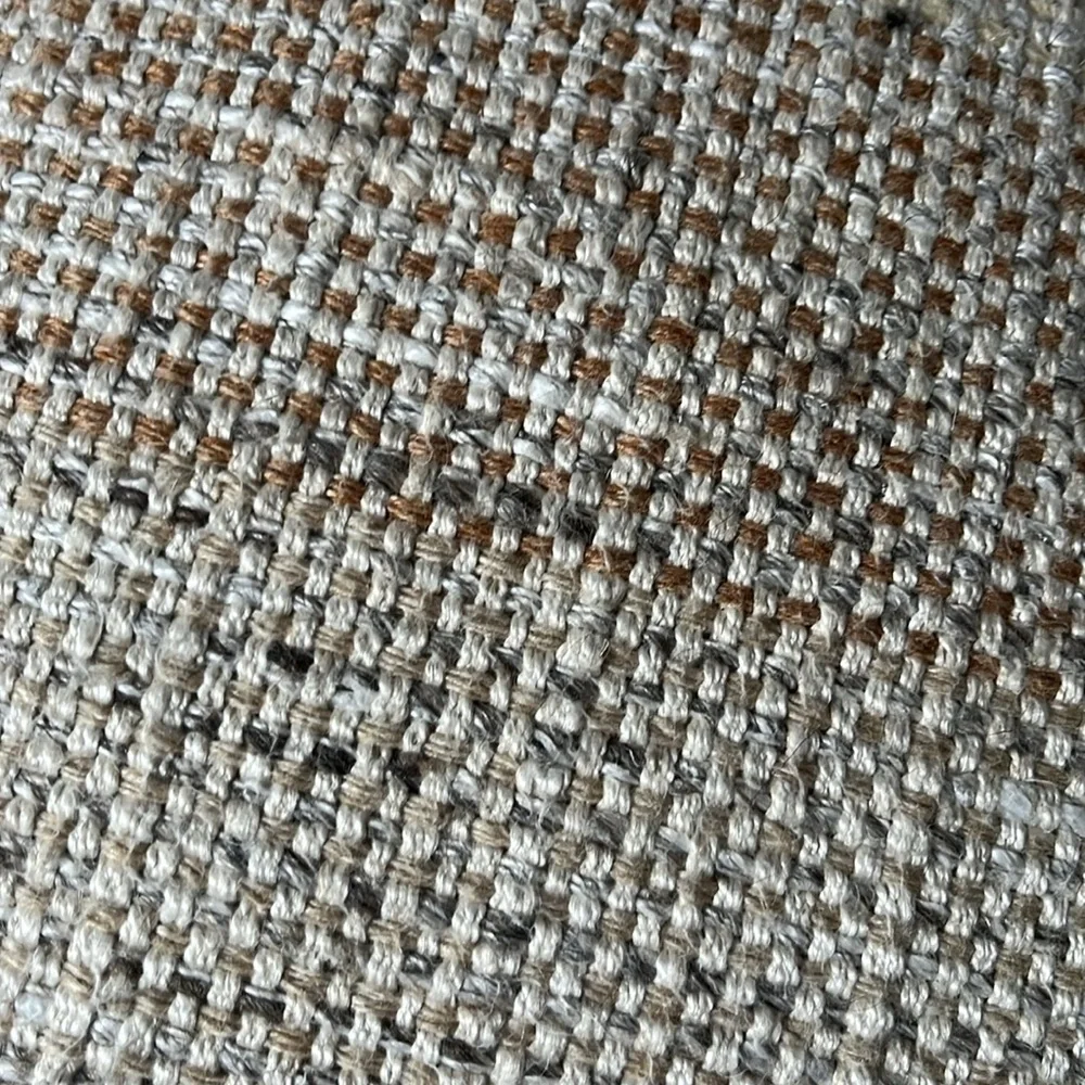 Pottery Barn 20” Textured Beige Throw Pillow Cover